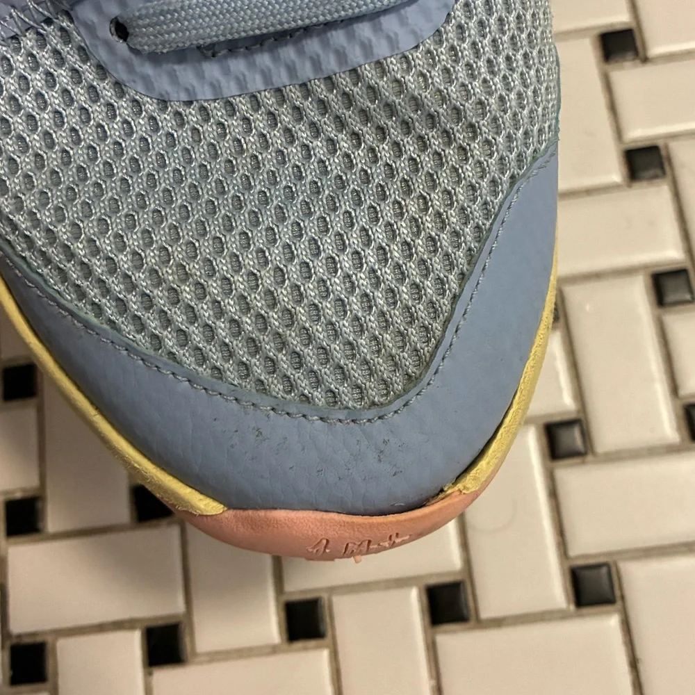 Nike Athletic Shoes - Light Blue and Yellow - Picture 3 of 5